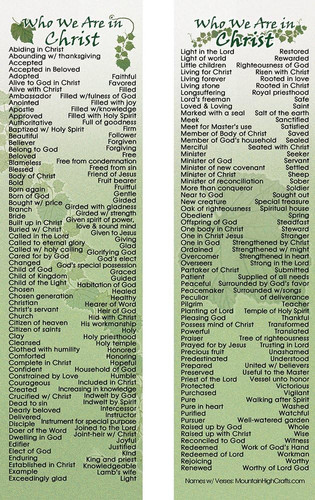 Who are christ bookmarks - in,